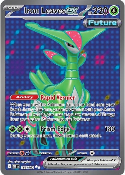 Iron Leaves ex (186/162) [Scarlet & Violet: Temporal Forces] – Media Reload