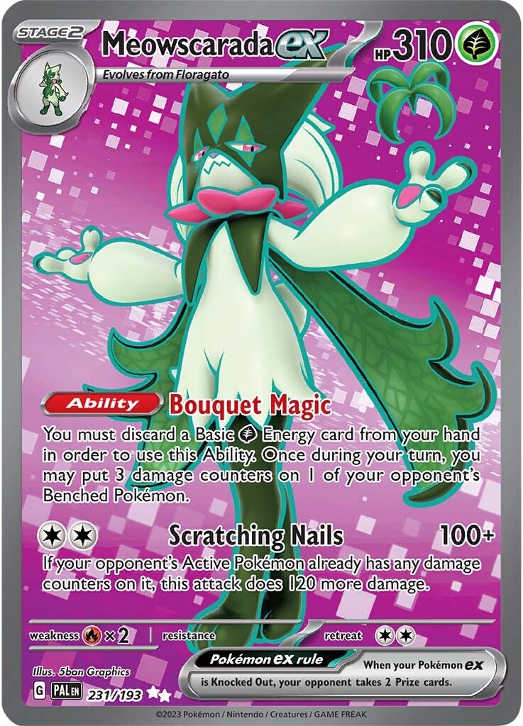 Meowscarada ex (231/193) [Scarlet & Violet: Paldea Evolved] – Media Reload