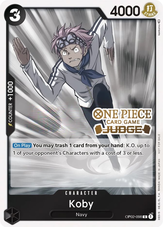 Koby (Judge) [One Piece Promotion Cards]  Media Reload