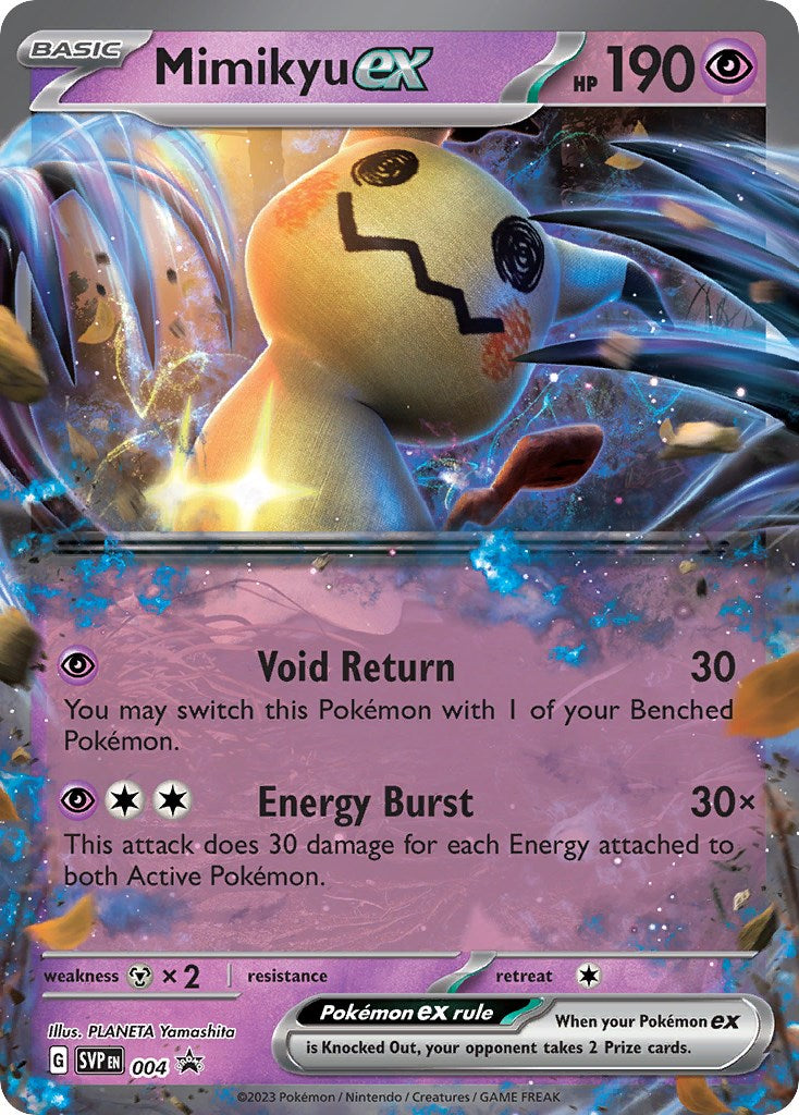 Mimikyu ex (004) (Jumbo Card) [Scarlet & Violet: Black Star Promos