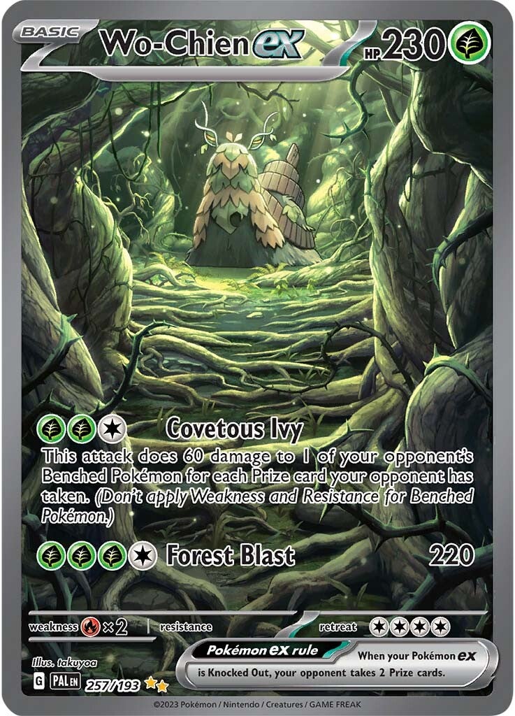 Wo-Chien ex (257/193) [Scarlet & Violet: Paldea Evolved] – Media Reload