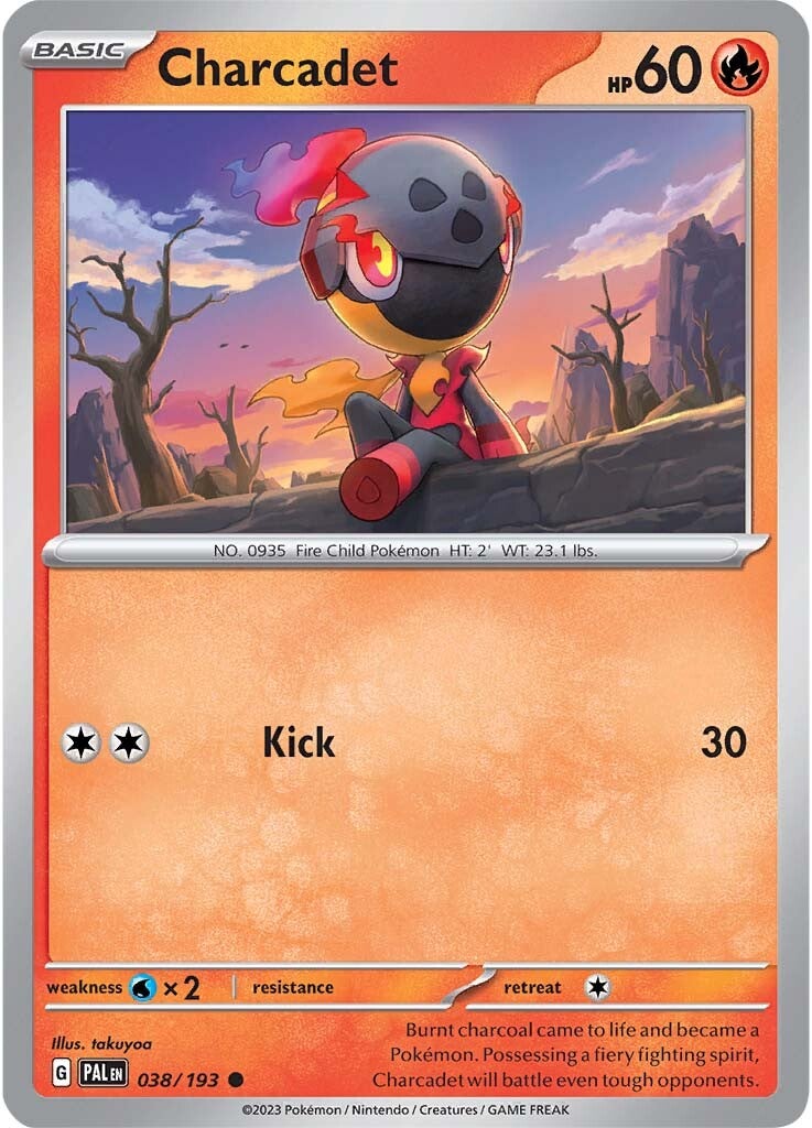 Charcadet (038/193) [Scarlet & Violet: Paldea Evolved] – Media Reload
