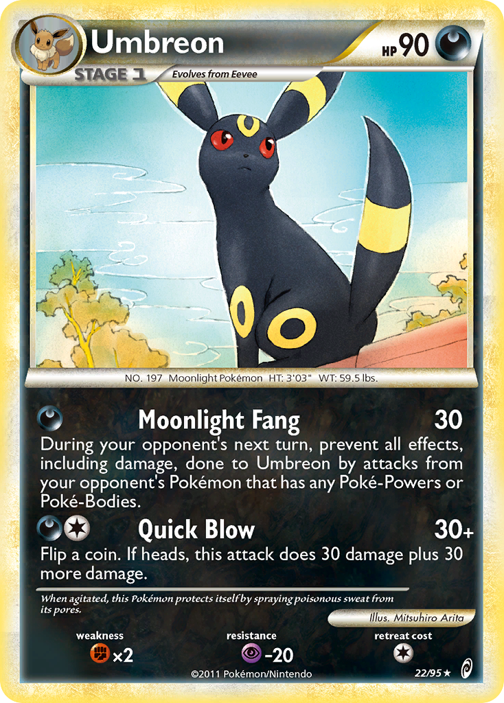 rare umbreon pokemon card Rare Umbreon Pokemon Card Holographic Credit Card Skin main image 0