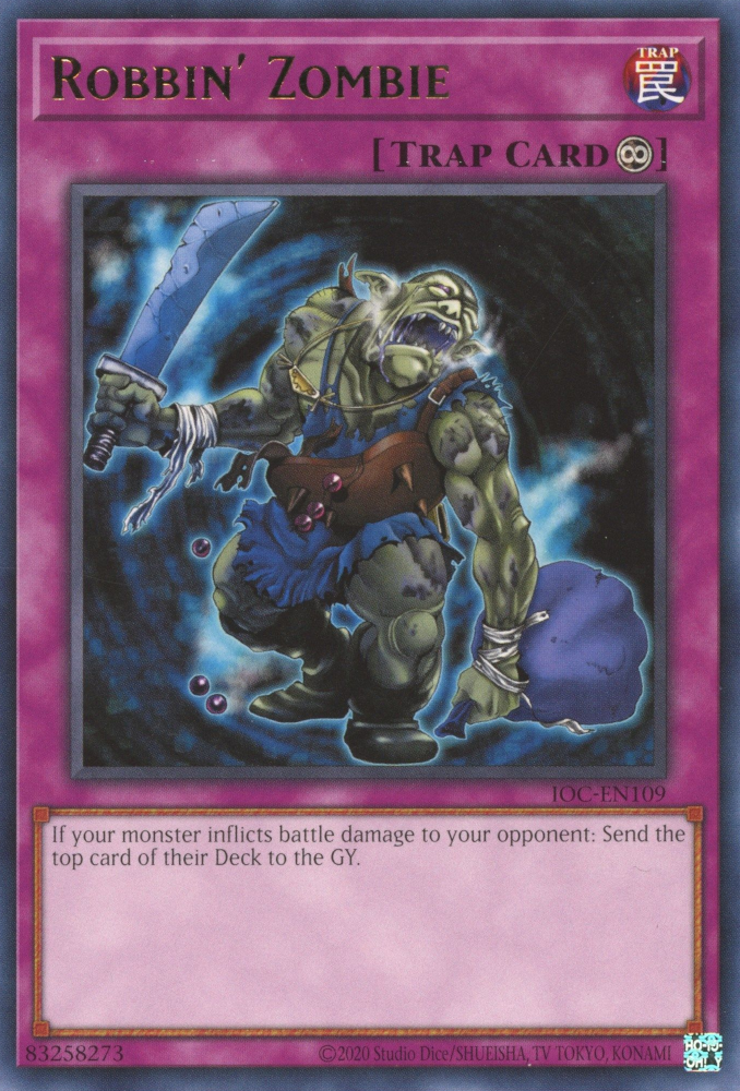 Robbin' Zombie [IOC-EN109] Rare  Media Reload