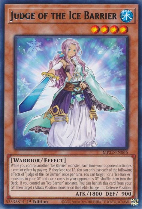 yugioh ice cards Ice Barrier | Card Details