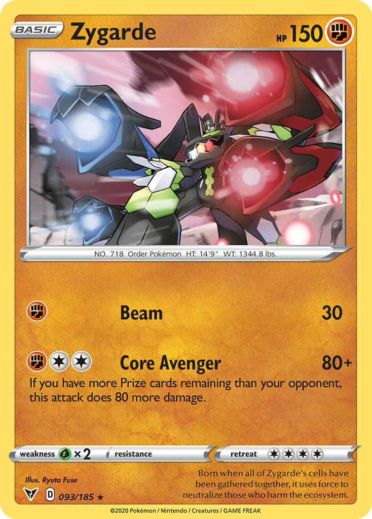 Zygarde (093/185) [Sword & Shield: Vivid Voltage] – Media Reload