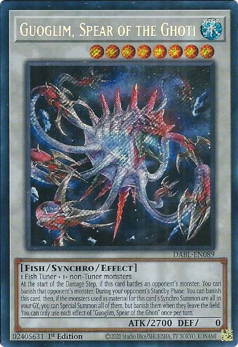 Guoglim, Spear of the Ghoti [DABL-EN089] Secret Rare – Media Reload