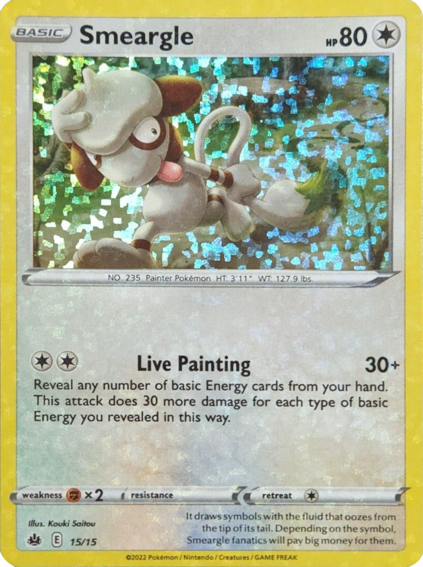 smeargle pokemon card price Smeargle (15/15) [McDonald's Promos: Match Battle] – Media Reload