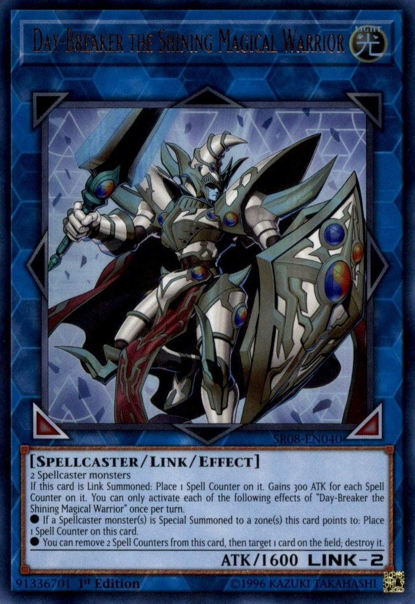 Day-Breaker the Shining Magical Warrior [SR08-EN040] Ultra Rare – Media  Reload