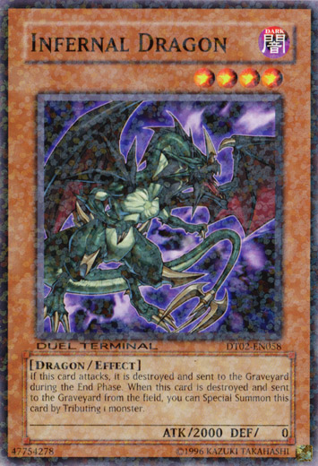 yugioh 4 star dragon cards Infernal [DT02-EN058] Common – Media Reload and if you do Eif Baby 2.0 Box Pack Options:Latios & Latias (Heavy) Wholesale-available