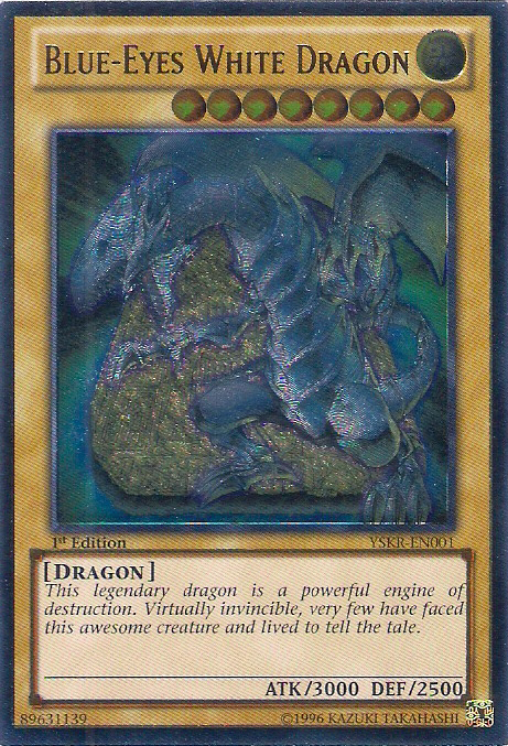 yugioh cards blue eyes ultimate dragon Blue-Eyes White Dragon (UTR) [YSKR-EN001] Ultimate Rare – Media Reload