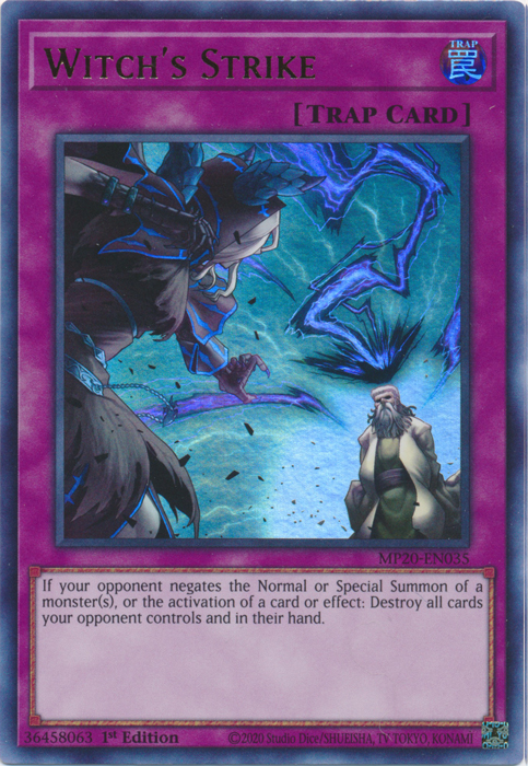 Witch's Strike [MP20-EN035] Ultra Rare – Media Reload