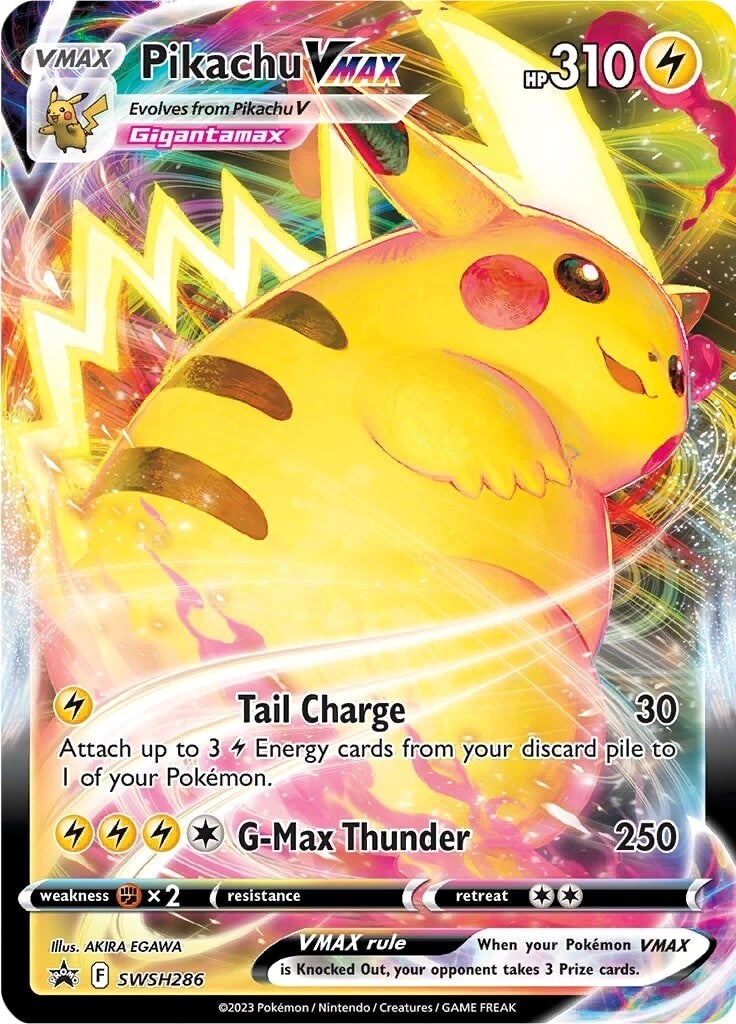 Pikachu VMAX (SWSH286) [Sword & Shield: Black Star Promos] – Media