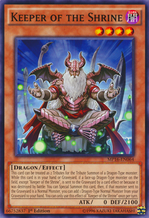 Keeper of the Shrine [MP16-EN064] Common – Media Reload