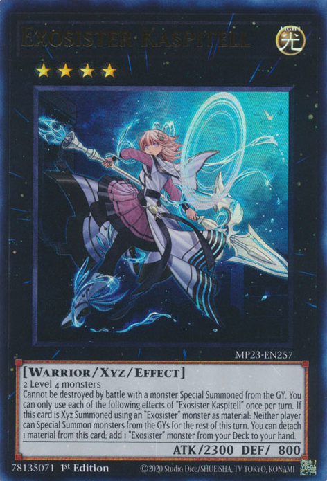 Exosister Kaspitell [MP23-EN257] Ultra Rare – Media Reload