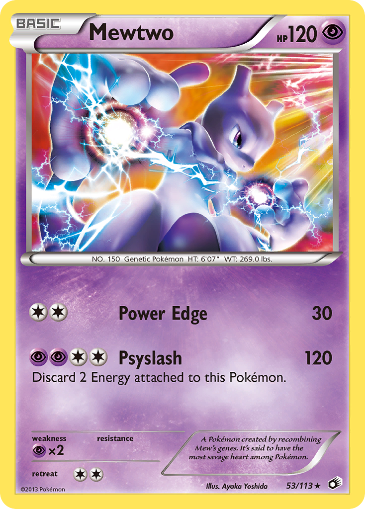 Mewtwo (53/113) [Black & White: Legendary Treasures] – Media Reload