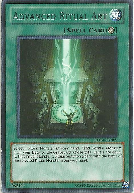 ritual summon cards yugioh Advanced Ritual Art [TU04-EN009] Rare – Media Reload