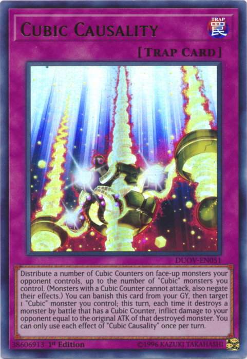 Cubic Causality [DUOV-EN051] Ultra Rare  Media Reload