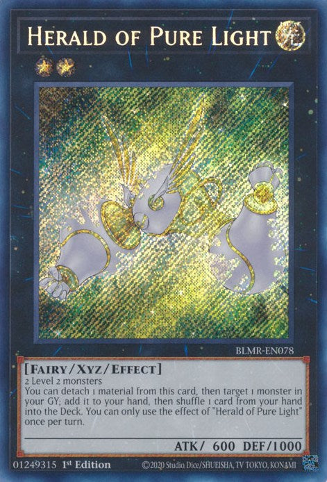 Herald of Pure Light [BLMR-EN078] Secret Rare – Media Reload