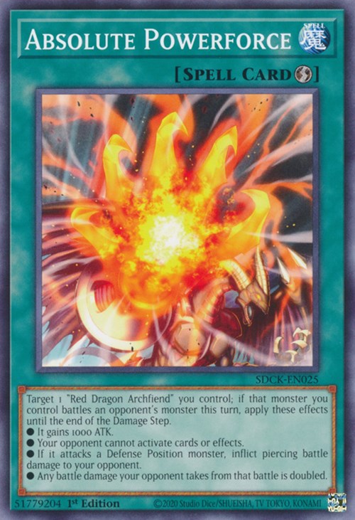 Absolute Powerforce [SDCK-EN025] Common – Media Reload