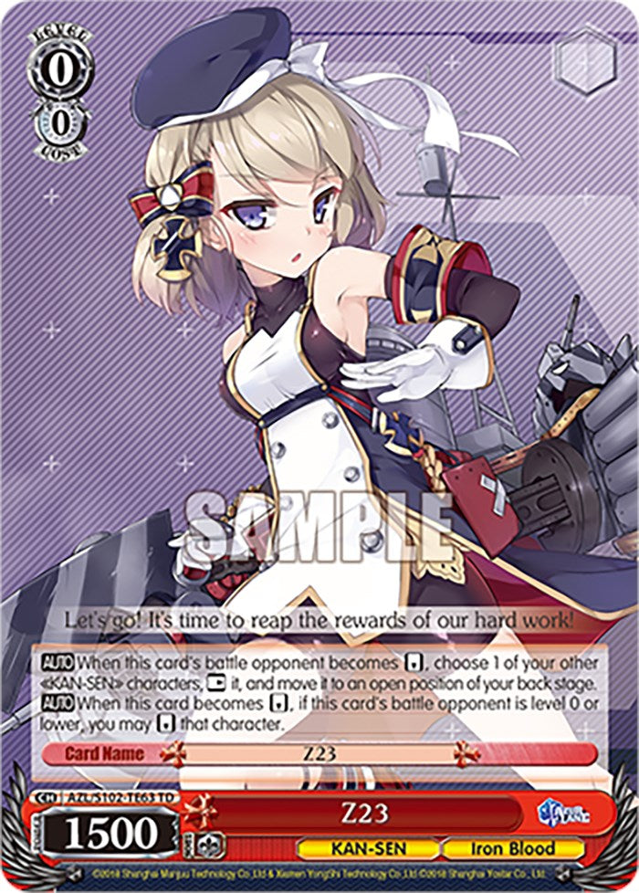 Z23 sp アズールレーン Z23 (AZL/S102-TE63 TD) [Azur Lane] – Media Reload