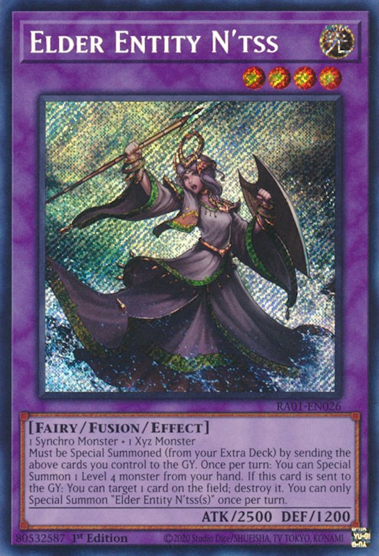 Elder Entity N'tss [RA01-EN026] Secret Rare – Media Reload