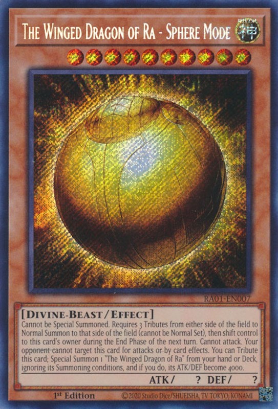 yugioh ra cards The Winged Dragon of Ra