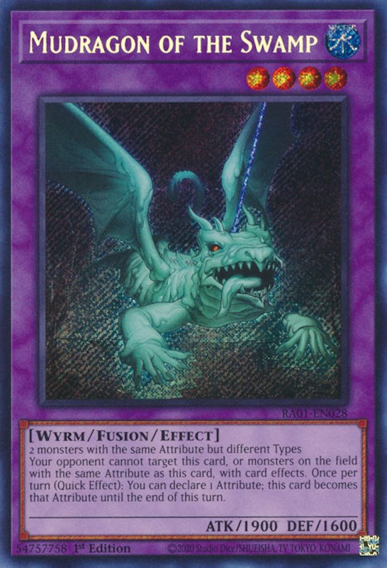Mudragon of the Swamp [RA01-EN028] Secret Rare – Media Reload