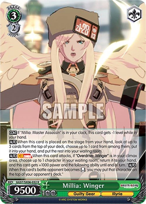 guilty gear strive millia Millia: Winger (GGST/SX06-032 R) [Guilty Gear -Strive-] – Media Reload