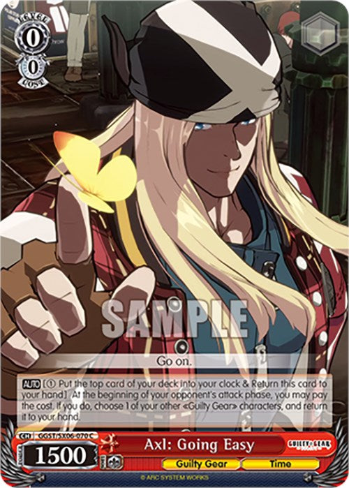 axl gear Axl: Going Easy (GGST/SX06-070 C) [Guilty Gear -Strive-] – Media Reload