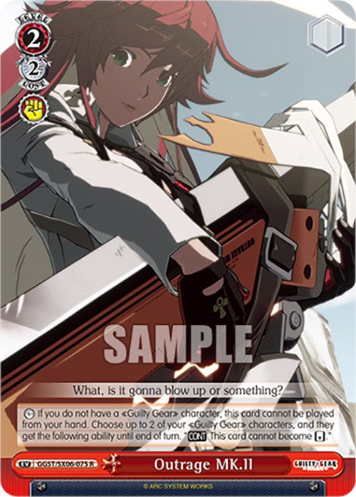 r guilty gear Outrage MK.II (GGST/SX06-075 R) [Guilty Gear -Strive-] – Media Reload