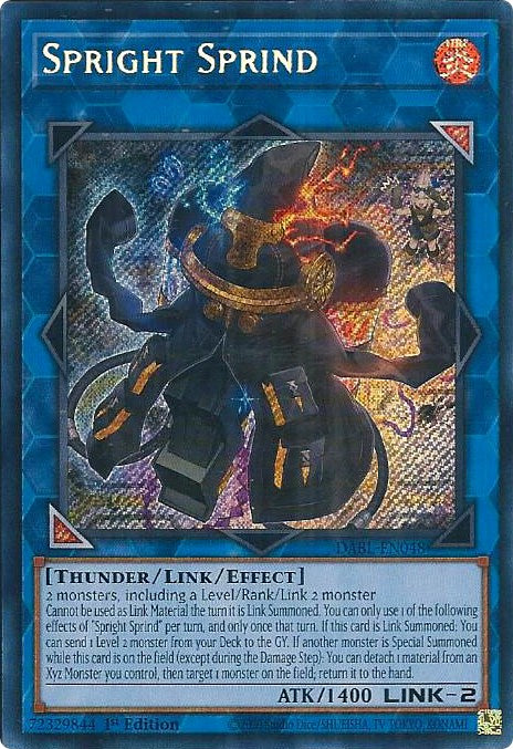 Spright Sprind [DABL-EN048] Secret Rare – Media Reload