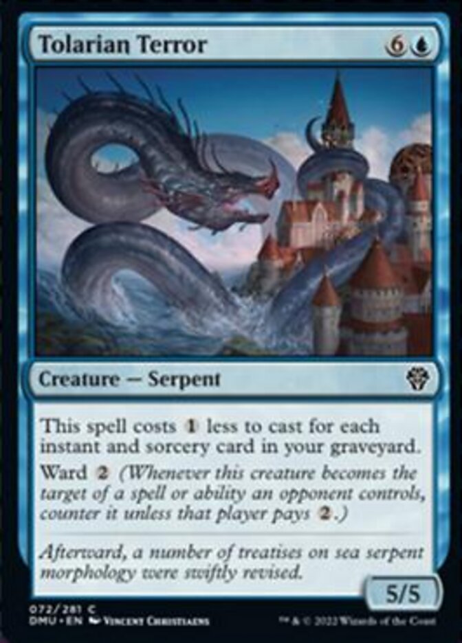 Tolarian Terror [Dominaria United]  Media Reload