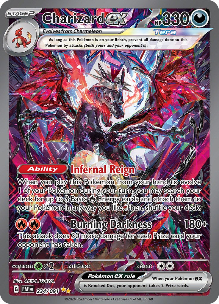 Charizard ex (234/091) [Scarlet & Violet: Paldean Fates] – Media Reload