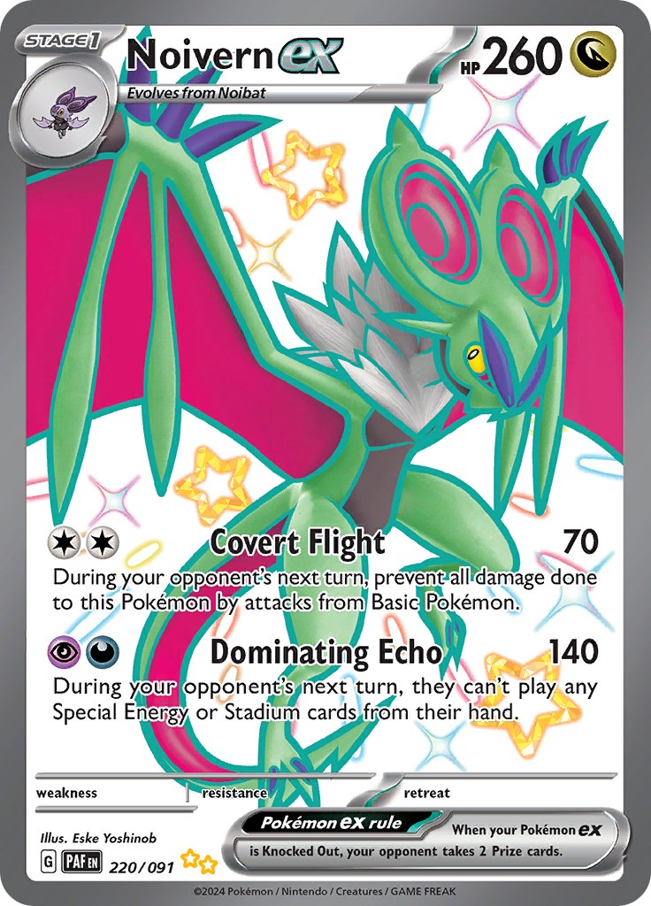 Noivern ex (220/091) [Scarlet & Violet: Paldean Fates] – Media Reload