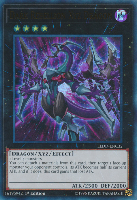 yugioh card pictures Dark Rebellion Xyz Dragon [LEDD-ENC32] Ultra Rare – Media Reload