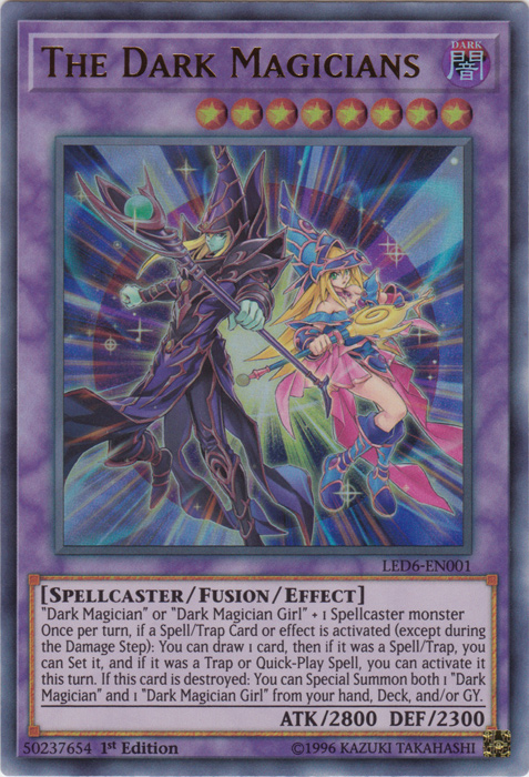 The Dark Magicians [LED6-EN001] Ultra Rare – Media Reload