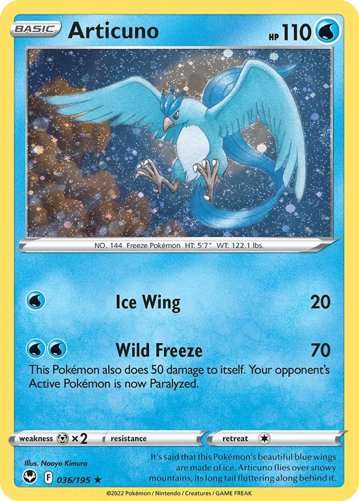 articuno pokemon card promo Galarian - SWSH282 Ultra Rare The item may be similar but not exactly the same as the image (e.g Pokemon Crown Zenith Galarian Articuno