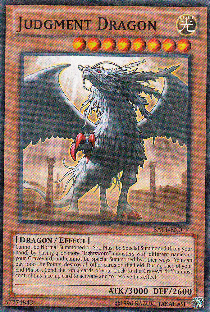 Judgment Dragon [BATT-EN017] Starfoil Rare – Media Reload