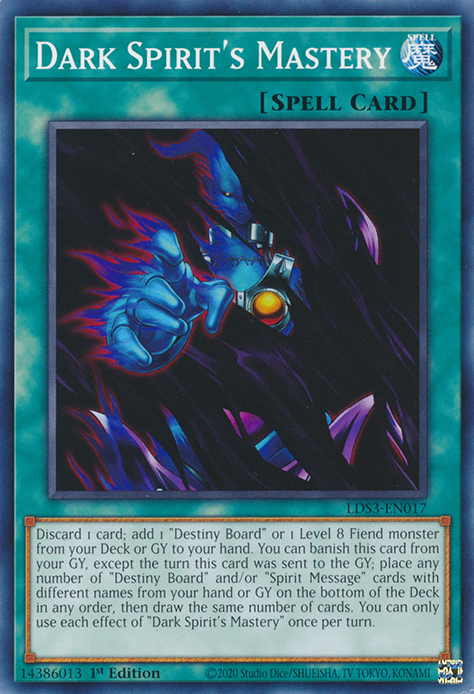 Dark Spirit's Mastery [LDS3-EN017] Common  Media Reload