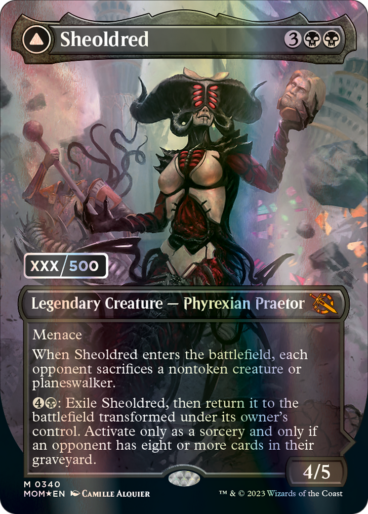 mtg cards with bible verses Sheoldred // The True Scriptures (Serialized) [March of the Machine] –  Media Reload