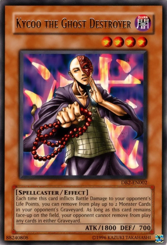 graveyard card yugioh Kycoo the Ghost Destroyer [DB2-EN002] Rare – Media Reload