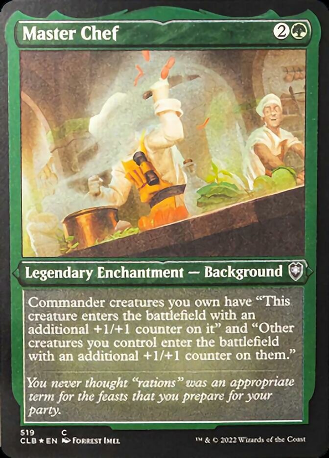 Master Chef (Foil Etched) [Commander Legends: Battle for Baldur's Gate – Media Reload