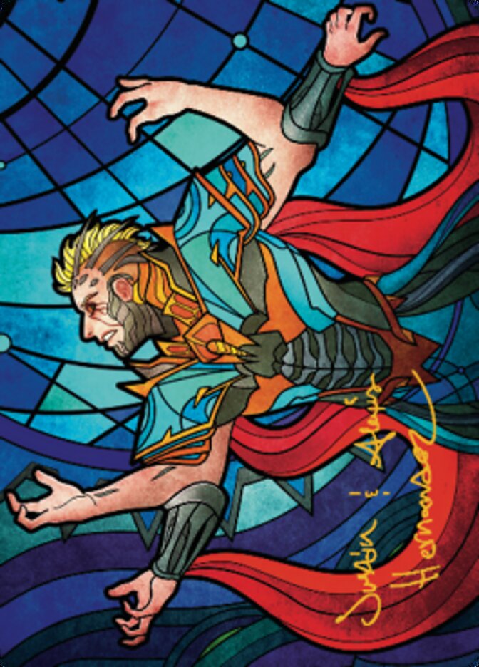 Ertai Resurrected Art Card 2 (Gold-Stamped Signature) [Dominaria Unite –  Media Reload