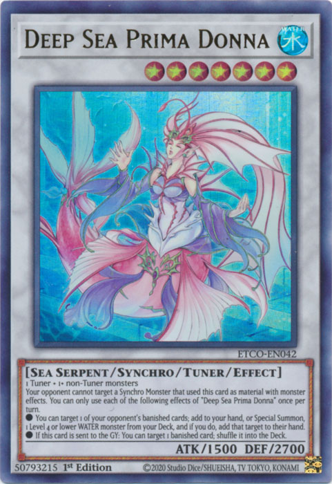 yugioh shuffle banished cards Deep Sea Prima Donna [ETCO-EN042] Ultra Rare – Media Reload