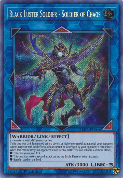 yugioh soldier cards Black Luster Soldier