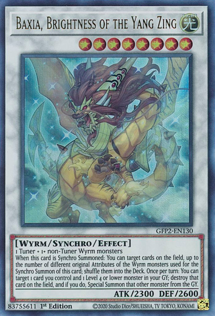 Baxia, Brightness of the Yang Zing [GFP2-EN130] Ultra Rare – Media Reload