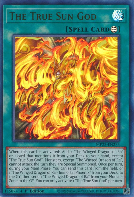 The True Sun God [MP22-EN275] Ultra Rare – Media Reload