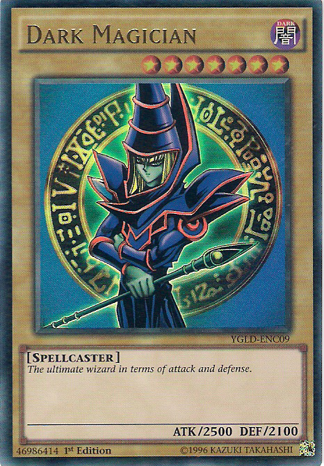 Dark Magician [YGLD-ENC09] Ultra Rare – Media Reload