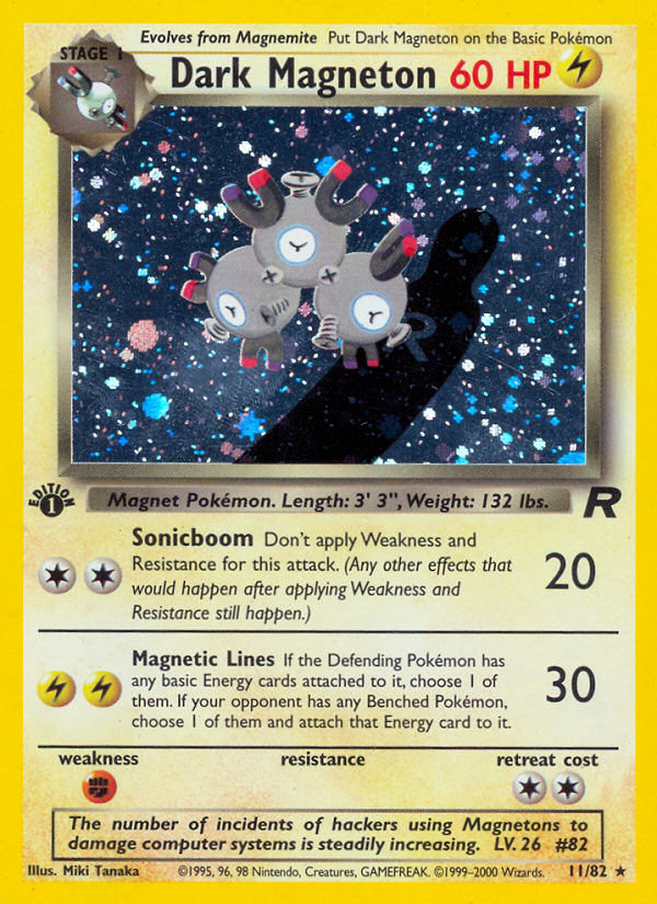 Dark Magneton (11/82) [Team Rocket 1st Edition] – Media Reload
